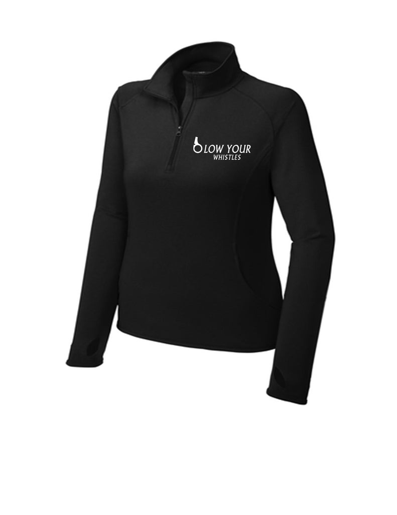 Sport-Tek® Ladies Sport-Wick® Stretch 1/4-Zip Pullover