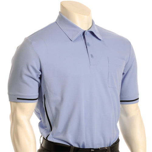 Smitty Major League Style Umpire Shirt - Available in Black and Carolina Blue