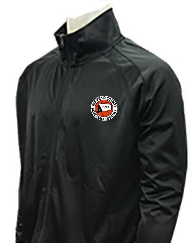 Smitty Black Jacket with Knit Cuff W/IAABO Board 9 logo