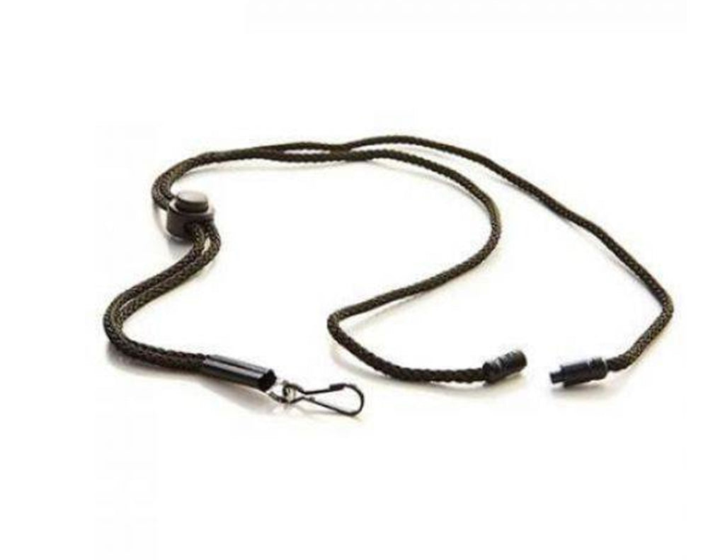 FOX40 Non-logo'd black Breakway Neck Lanyard