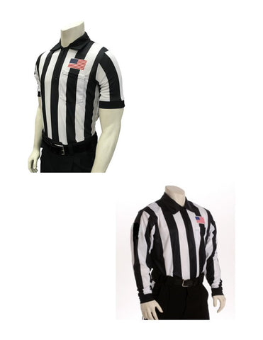 Smitty "Made in USA" Dye Sub 2" Football/Lacrosse Shirt Package w/Flag Over Pocket