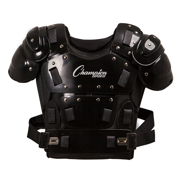 OUTSIDE PLASTIC SHIELD PRO CHEST PROTECTOR - CHAMPION SPORTS