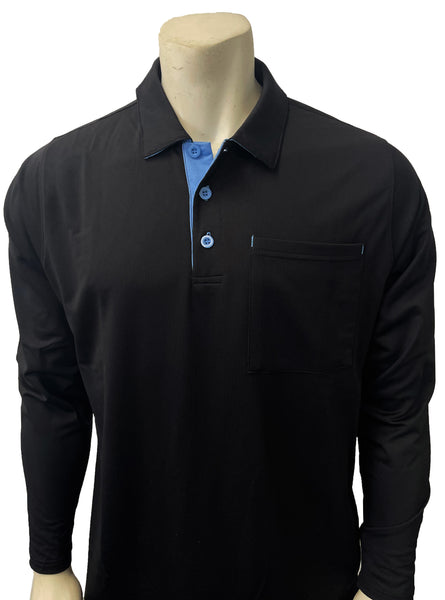 Smitty "New Major League" Style Long Sleeve Umpire Shirts - Available in Black and Blue