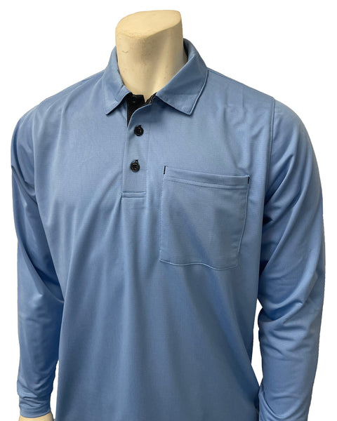 Smitty "New Major League" Style Long Sleeve Umpire Shirts - Available in Black and Blue