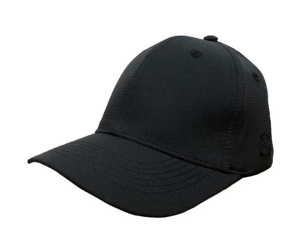Smitty - 6 Stitch Performance Flex Fit Umpire Hat – Available in Black or Navy HT316