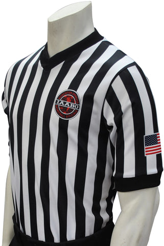 IAABO Logo, Men's and Women's Basketball Shirt WFSL (Maine Approved)