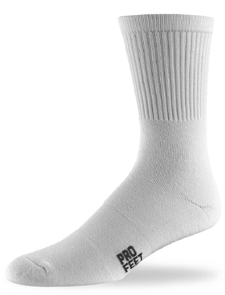Pro Feet Crew Sock Black or White