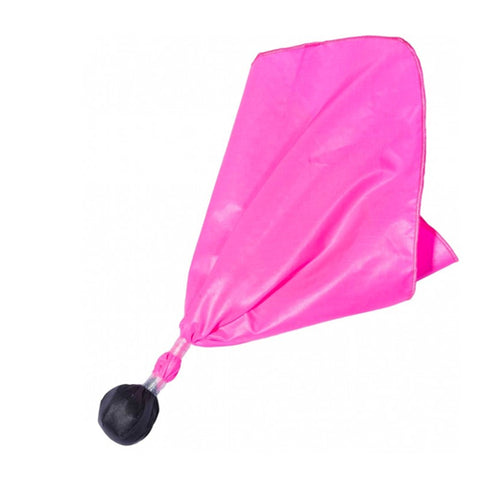 LONG TOSS BALL STYLE PINK PENALTY FLAG. CHOOSE BLACK OR PINK BALL