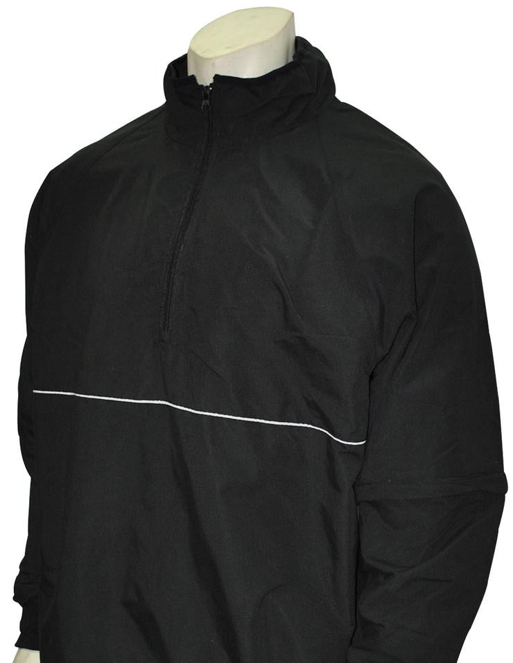 Smitty Convertible Half Sleeve Pullover Jacket - Available in Black Only