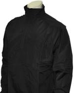 Smitty Major League Style Lightweight Convertible Sleeve Umpire Jacket Black