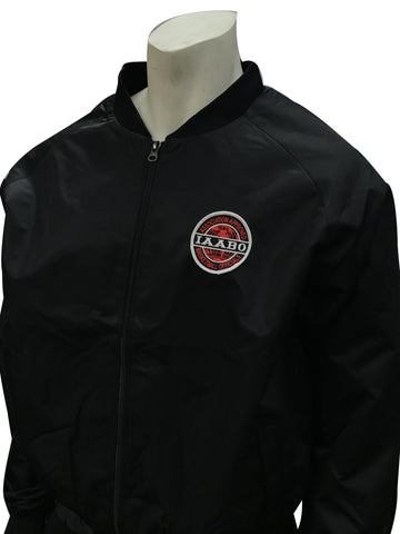 Smitty Black Jacket with Full Front Zipper w/IAABO LOGO