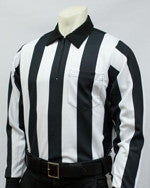 Smitty 2 1/4" Stripe Heavyweight Performance Interlock Long Sleeve Shirt