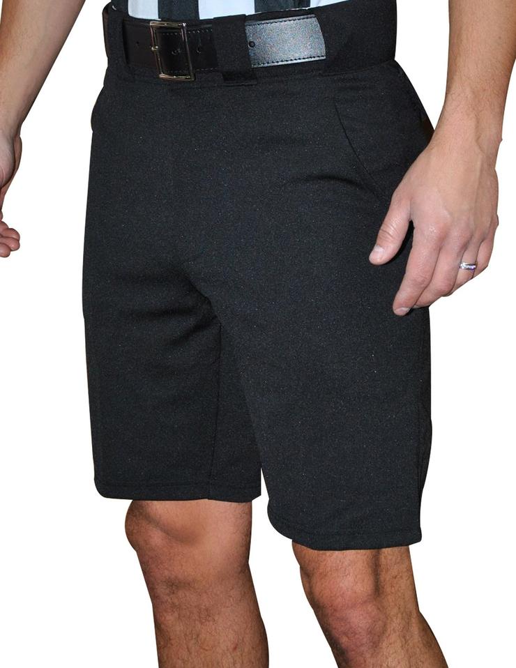 Smitty 4-Way Referee Shorts - Solid Black