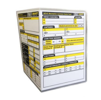 REF SMART™ WOMEN'S LACROSSE CARD