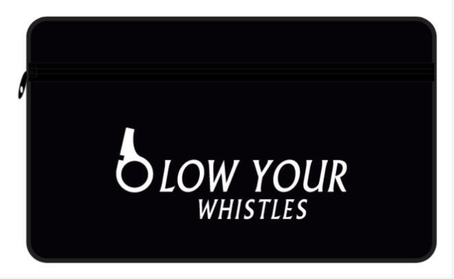 BLOW YOUR WHISTLES TOILETRY KIT/ACCESSORIES BAG