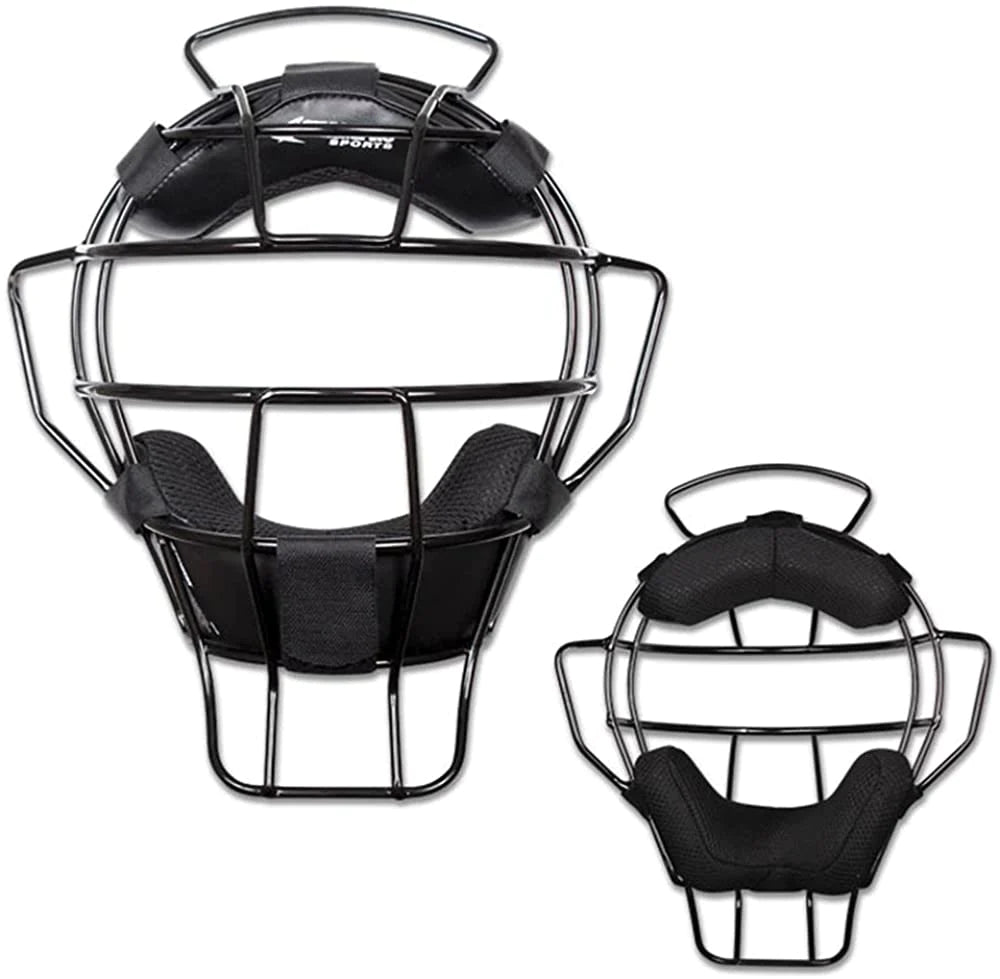 CHAMPRO Lightweight Umpire Mask with Black Mesh Padding