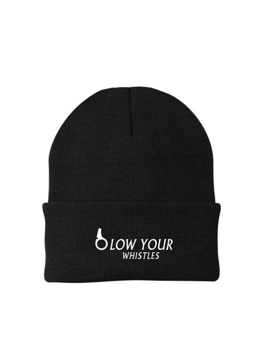 Blow Your Whistle Adult Cuffed Knit Beanie