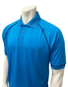 Smitty Men's Bright Blue Mesh Shirt No Pocket