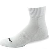 Pro Feet Quarter Sock Black or White